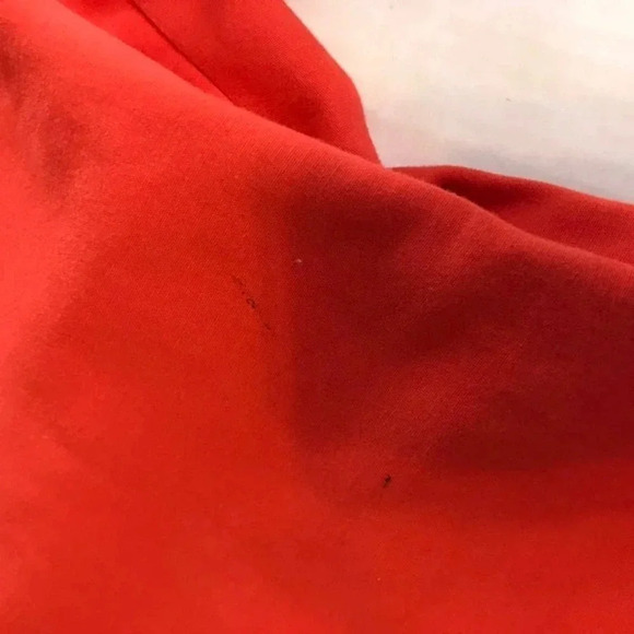 Chico’s Orange Cropped Dress Pants Women Size 0/M Pockets - Picture 8 of 8